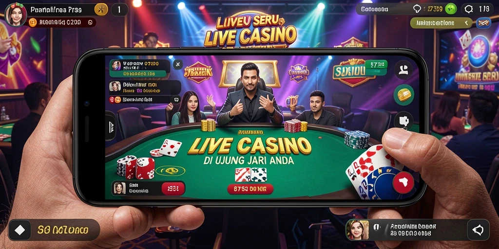 Screenshot gameplay 2739 menampilkan pengalaman Live Casino yang mendebarkan.