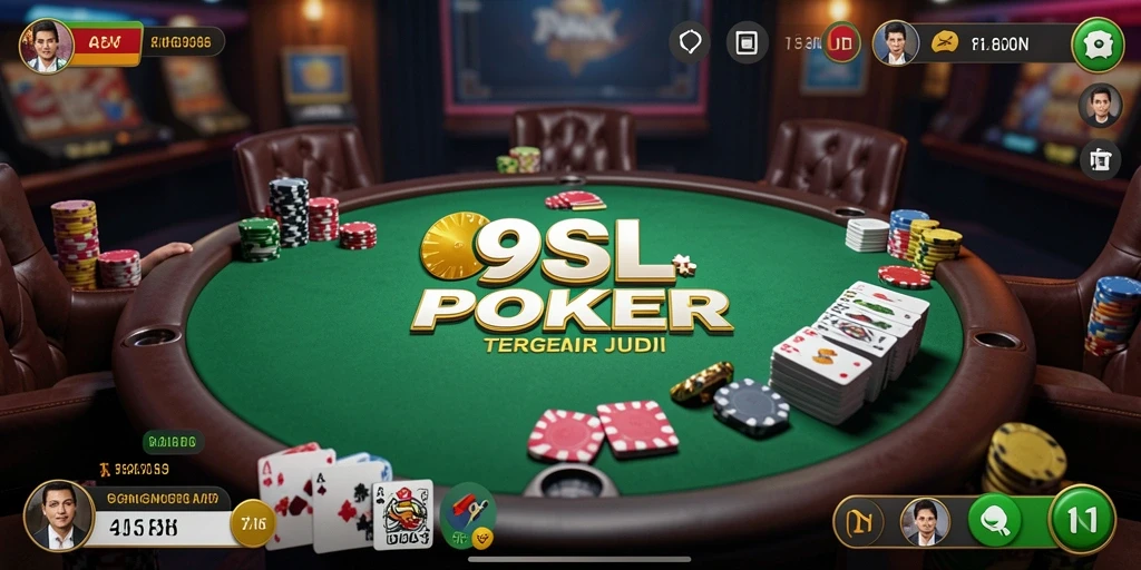 Screenshot utama <strong>9SL</strong> menampilkan intensitas dan keseruan bermain Poker.