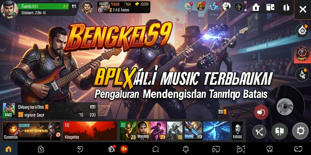 Gameplay BENGKEL69 dengan antarmuka yang intuitif dan akses mudah ke musik.
