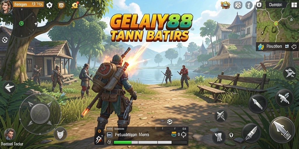 Tangkapan layar gameplay GELAY88 menampilkan petualangan eksplorasi yang mendalam.