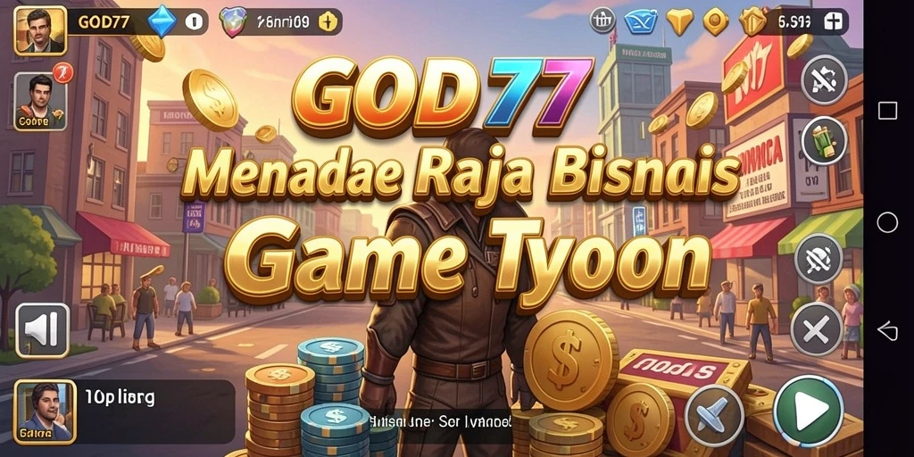 Tangkapan layar menunjukkan gameplay seru dalam dunia Tycoon.