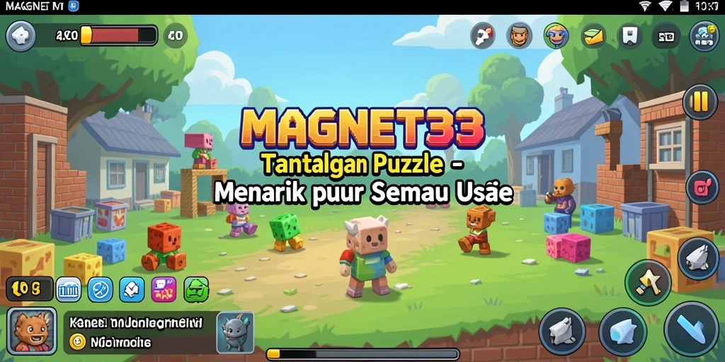 Gameplay MAGNET33 yang menarik dan penuh tantangan puzzle.