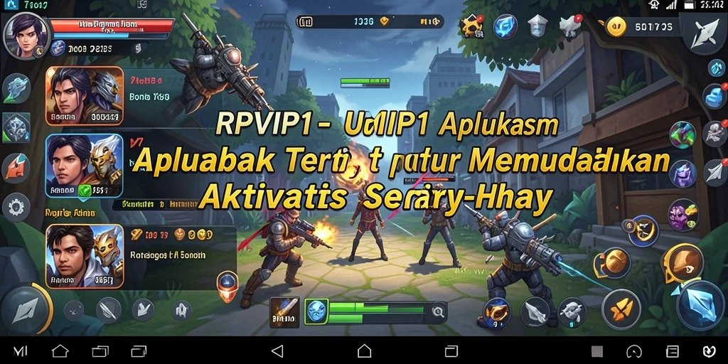 Screenshot utama RPVIP1 menampilkan antarmuka aplikasi Utility yang modern dan ramah pengguna.