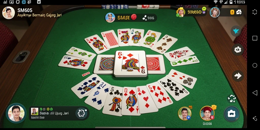 Tampilan gameplay SM605 yang menarik dan interaktif.