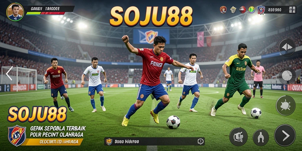 Tampilan gameplay <strong>SOJU88</strong> yang menegangkan dan penuh aksi.